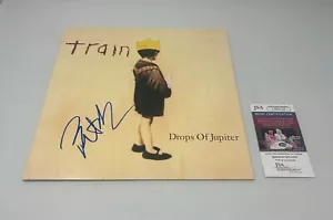 Pat Monahan signed Train Drops of Jupiter Album JSA COA - Picture 1 of 2