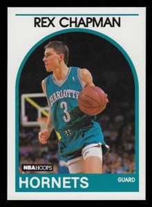 NBA Hoops #54 Rex Chapman RC Hornets 1989 - Imagen 1 de 2