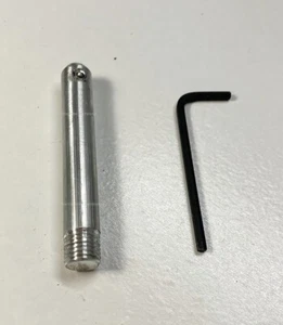 3/8"-24 VHF UHF Antena mobilna Podstawa Uchwyt na kołki, pasuje do przewodu 3/32". Made in the USA - Zdjęcie 1 z 2