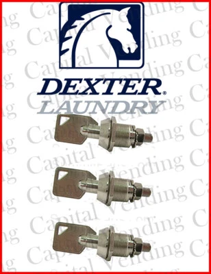 Dexter ESD set of 3 keys and 3 locks to code #6324