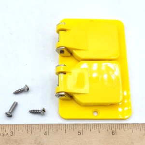 Woodhead 1301380025 Molex Coverplate Weather Resistant Duplex Cover **NEW**