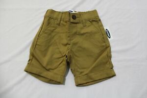Old Navy Girl's Stain Resistant Bermuda Shorts DB8 Toast Of The Town Size XS NWT