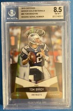 2010 Certified #90 TOM BRADY Gold Patch /50 Missing # * Beckett 8.5 NM-MT+