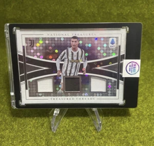 Cristiano Ronaldo /99 Match-worn Panini National Treasures Juventus matchworn - Bild 1 von 2