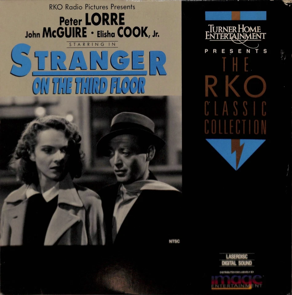 Stranger on the third floor (1940) Laserdisc Video - Image 1 of 2