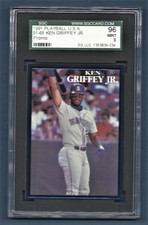 1991 Playball U.S.A. Ken Griffey Jr. Mariners #91-65 SGC 96 (9) #1355839-034