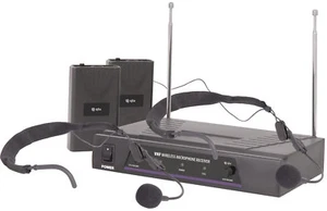 VHF dual neckband wireless system - 173.8 + 174.8MHz - Picture 1 of 1