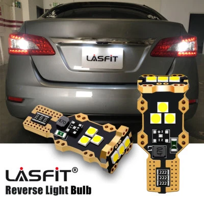 Bombillas LED de reversa LASFIT 921 para Nissan Subaru Hyundai T15 6000K Foto 1 de 4