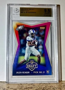 Jalen Reagor 2020 Panini NFL #28 Draft Night Rookie 1 of 478 BGS 9.5 Gem Eagles - Picture 1 of 2