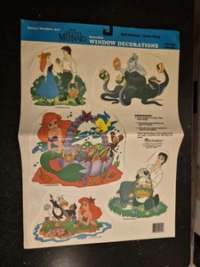 Disney The Little Mermaid Lithograph, Movie Poster,Decals+Aristocats Lithograph - Picture 1 of 8