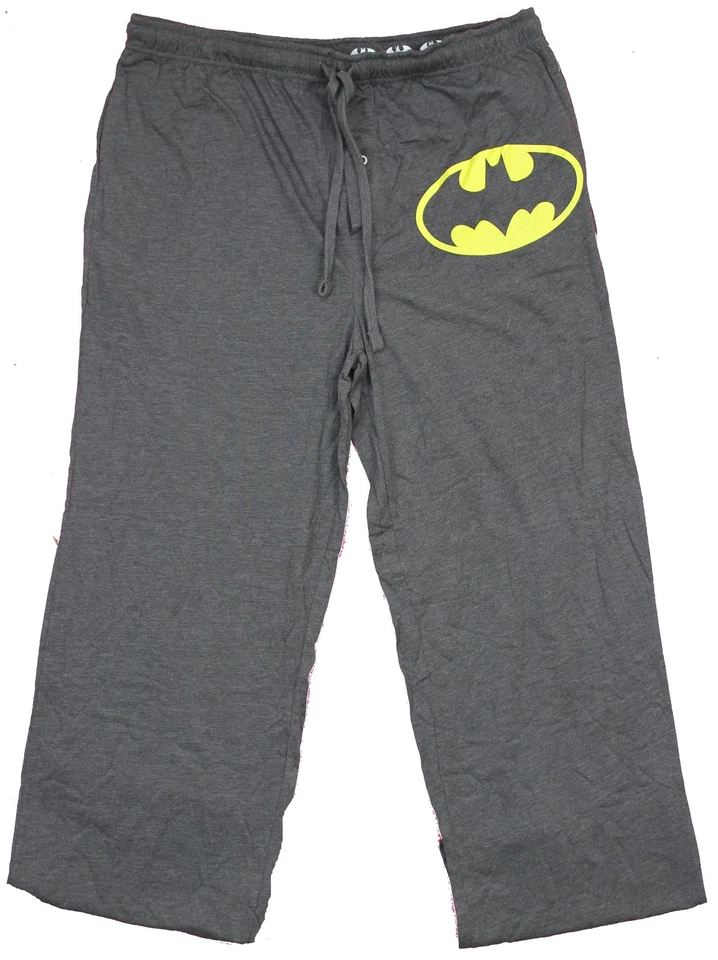 Pantalones de pijama de salón para hombre Batman DC Comics simple con logotipo ovalado Foto 1 de 1
