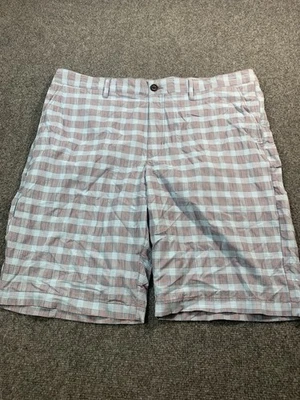 Tommy Bahama Shorts Mens Size 38 Blue Plaid Casual Outdoor Belt Loop Pockets - Image 1 of 4