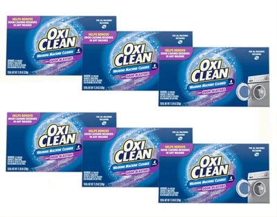 OxiClean Washing Machine Cleaner, 4 Count - Pack of 6 - Image 1 of 4
