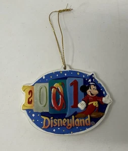 Disney 2001 Disneyland Fantasia Mickey Ornament Vintage - Picture 1 of 2