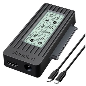 Câble Convertisseur Adaptateur de Disque Dur USB C Vers SATA IDE pou6124 - Afbeelding 1 van 10