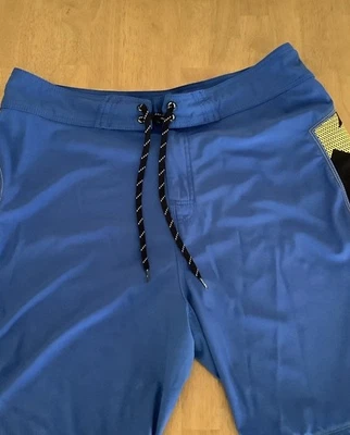 Boardshorts Xcel para hombre azules con cierre de cordón talla 38 Foto 1 de 4