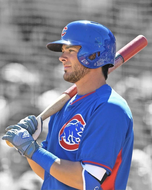 Póster de béisbol brillante 8x10 de los Chicago Cubs KRIS BRYANT Foto 1 de 1