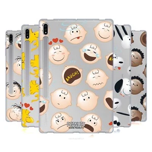 OFFICIAL PEANUTS CHARACTER PATTERNS SOFT GEL CASE FOR SAMSUNG TABLETS 1 - Picture 1 of 14