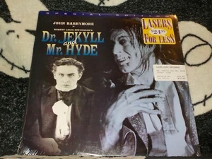 Dr. Jekyl and Mr. Hyde NEW SEALED SE Laserdisc LD John Barrymore Free Ship $50 - Imagen 1 de 3