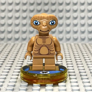 LEGO Minifigure - E.T. with Disc / Toy Tag - dim030 - Picture 1 of 6