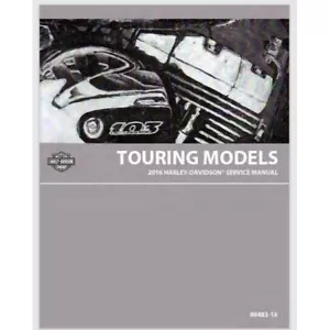 2016 Harley Davidson Touring Repair Service Manual 18581198 686 pages - Picture 1 of 1