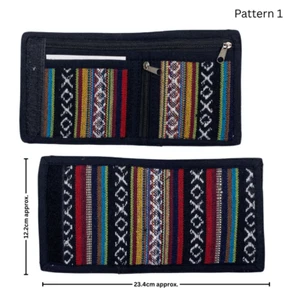 Gheri, Hemp Wallet, Purse, Tri Fold Wallet,Set Of 3 Hemp Coin Purse Free Postage - Picture 1 of 10
