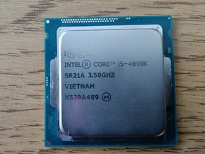 Intel Core I5-4690k CPU 4 Core/4 Threads - Picture 1 of 2