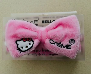 The Crème Shop | Hello Kitty Perfect Pink Plush Spa Heady ban™ | Cruelty-Free & - Picture 1 of 6