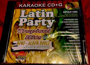 Latin Party Karaoke Tropical Hits Volumen 22 94 Sellado CD+G - Imagen 1 de 2