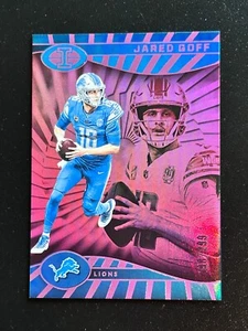 2024 Panini Illusions - JARED GOFF #25 - Pink Trophy /299 - LIONS - Picture 1 of 2