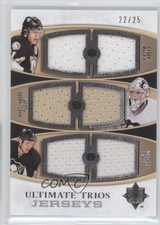 2010-11 Ultimate Collection Trios Jerseys /25 Evgeni Malkin Marc-Andre Fleury
