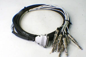 Pro Co DA88BQ-10  Analog DB25/TRS Snake 10 ft. ProTools Patch 8 TRS gr2 - Picture 1 of 5