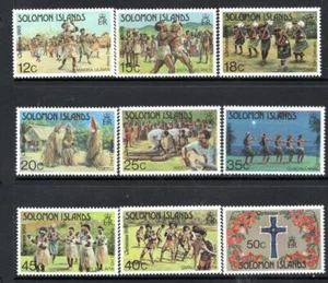 ISLAS SALOMÓN 1983 NAVIDAD COMO NUEVO NH SET 9 [#5912] - Imagen 1 de 1