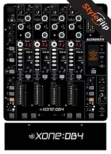 Pelli Allen & Heath XONE DB4 | colore nero | decalcomania protettiva | pelli StyleFlip - Foto 1 di 1