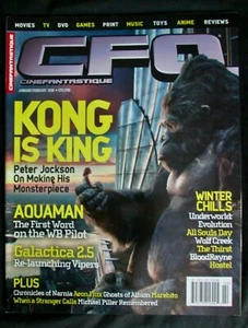 KONG IS KING, AQUAMAN, GALACTICA~ CFQ Magazine Vol 38 No.1 Jan/Feb 2006 NM/M - Picture 1 of 1