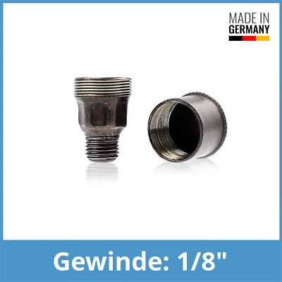 WTB® Staufferbuchse DIN 3411 2,2cm³ 1/8" Stahl gebläut