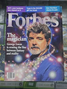 Forbes Magazine March 11, 1996 Issue George Lucas The Magician  - Picture 1 of 13