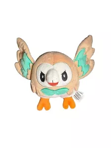 Pokemon Rowlet Plush Doll Stuffed Animal Toy Tomy Nintendo 2017 Collectible 7" - Picture 1 of 6