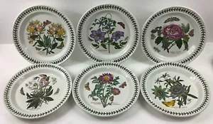 6-Piece Botanic Garden Susan Williams Ellis Portmeirion 10.5" D Dinner Plate Set - Picture 1 of 13