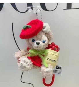 2025 Neu Disney Duffy Friends Shelliemay Plüsch mit Tomate Schlüsselanhänger - Bild 1 von 4