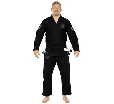 Fuji Suparaito Lightweight Mens Brazilian Jiu-Jitsu BJJ Gi - Cinco De Mayo Black - Image 1 of 4