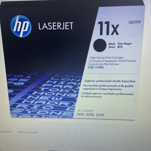 Oryginalny czarny toner HP 11x Q6511x 2410 2420 2430 - Zdjęcie 1 z 1
