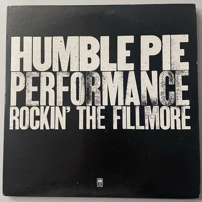 Винтажная виниловая пластинка Humble Pie Rockin' The Fillmore A&M Record SP-3506 1971 - Изображение 1 из 4