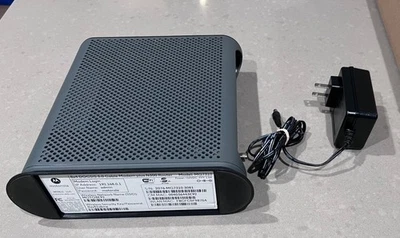 Motorola MG7310 8x4 343Mbps DOCSIS 3.0 Cable Modem plus N300 Wi-Fi Router - Image 1 of 2