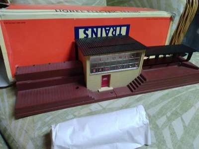 LIONEL 6-12873  OPERATING SAWMILL With Box O GAUGE TOY TRAIN Missing - Image 1 of 4