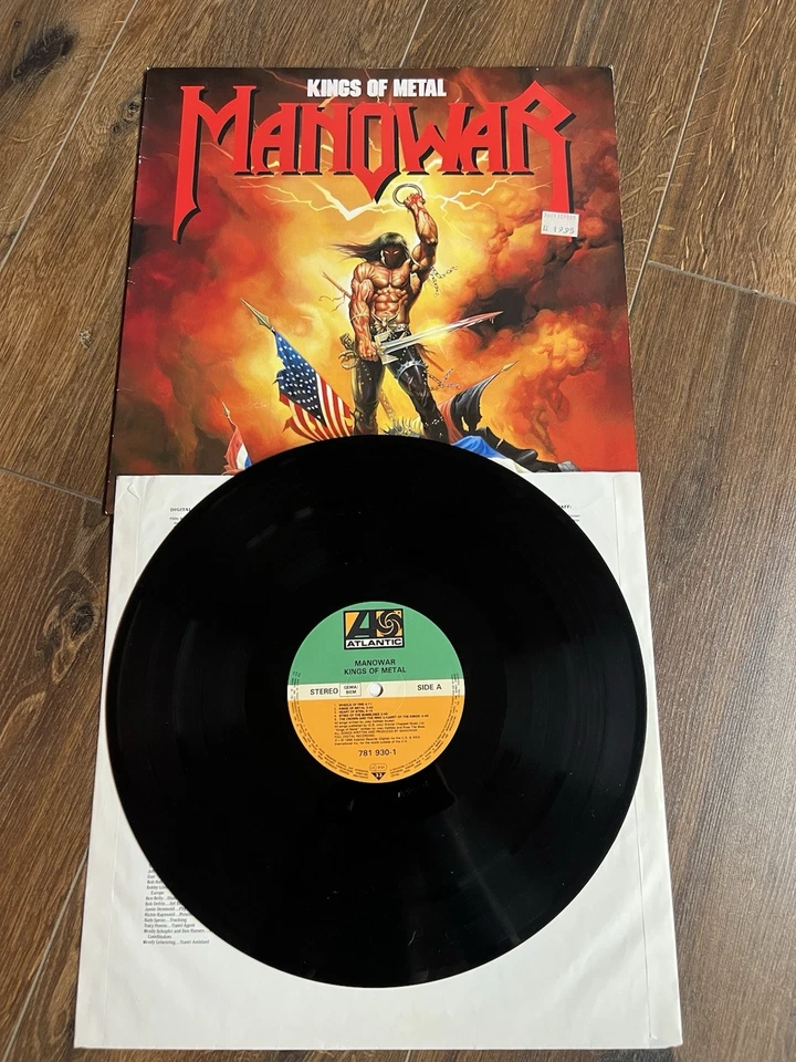 Manowar - Kings of Metal inkl. OIS, EU 1988, LP, Heavy Metal Vinyl Schallplatte - Bild 1 von 1