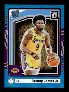 2024-25 Donruss Optic #282 Bronny James Jr. Aqua #/225 - Picture 1 of 2