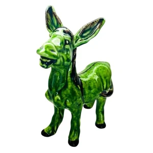 Vintage Italian Pottery Donkey Italy Figurine - Picture 1 of 7