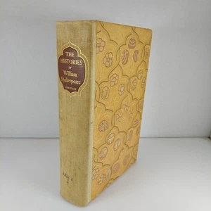 The Histories of William Shakespeare 1958 Heritage Press Illustrated HC - Picture 1 of 15