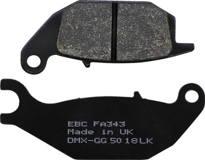 Plaquettes de frein organiques « fa » Ebc Honda Xl 125/z 125/cbr 125 Fa343 - Photo 1/2
